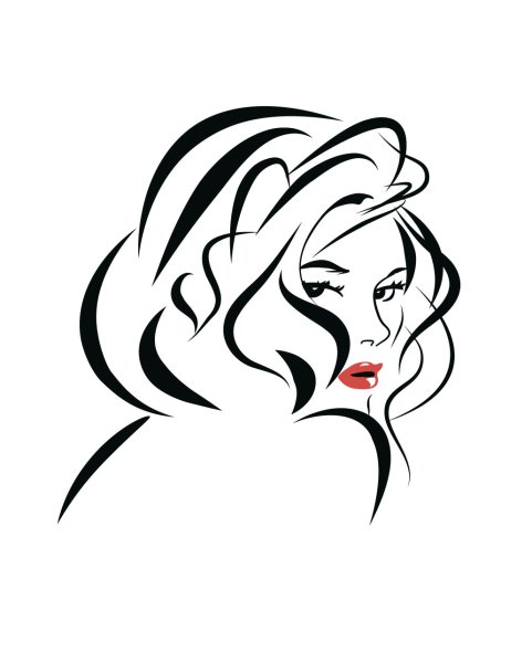 Эмблема салона красоты