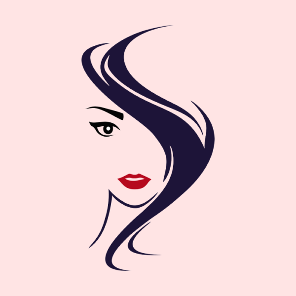 Силуэт женской прически