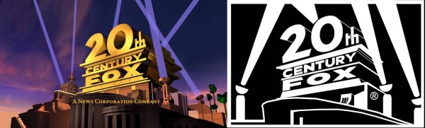 Черное белое 20 век Фокс