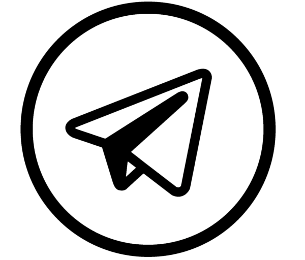 Значок телеграм вектор