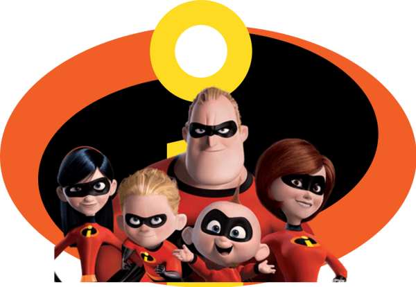 The incredibles надпись