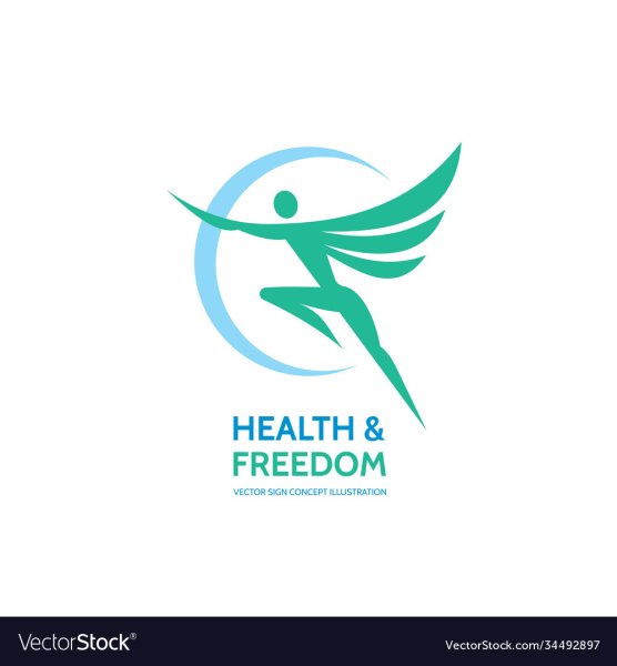 Летящий человек логотип