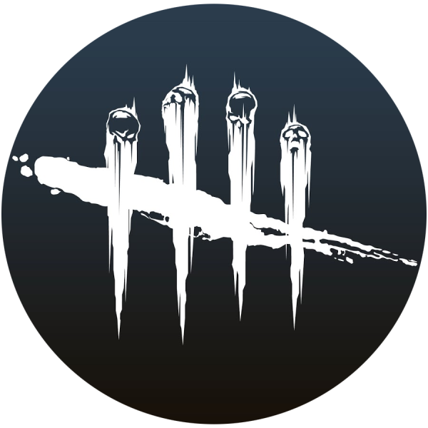 Dead by Daylight логотип на прозрачном фоне