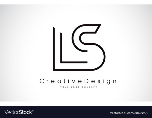 Логотип из букв l s