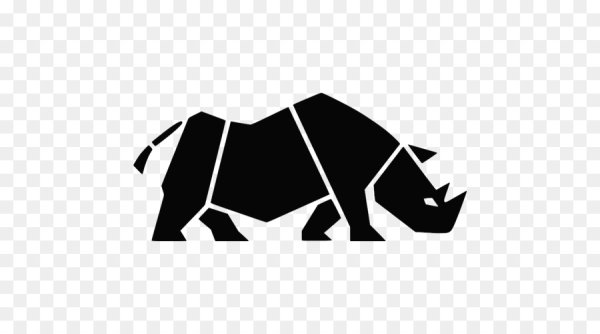 Носорог стилизация