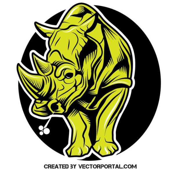 Герб с носорогом