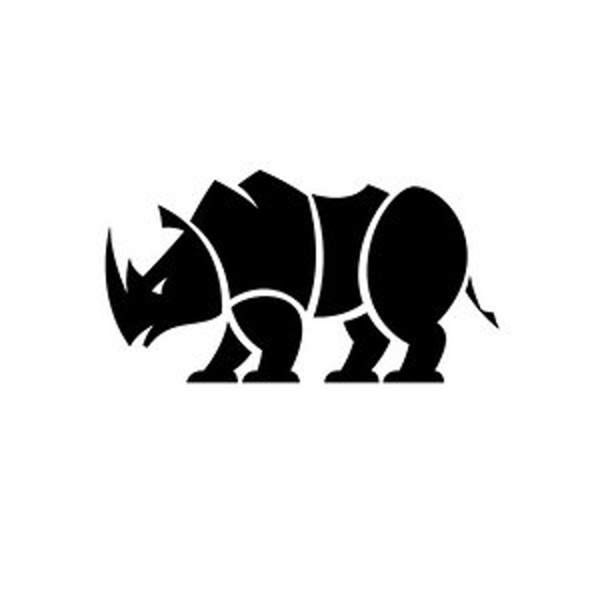 Носорог стилизация