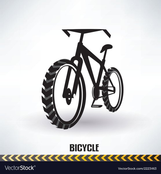 Велосипед логотип вектор