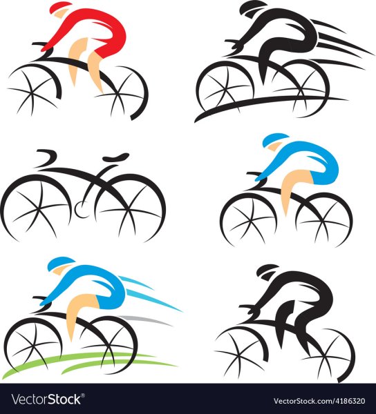 Стилизованный велосипед