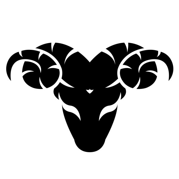 Знак овна тату трайбл