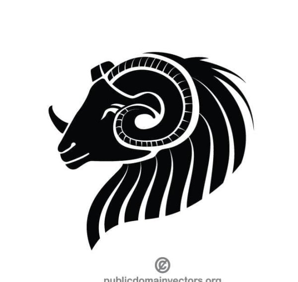 Голова барана символ