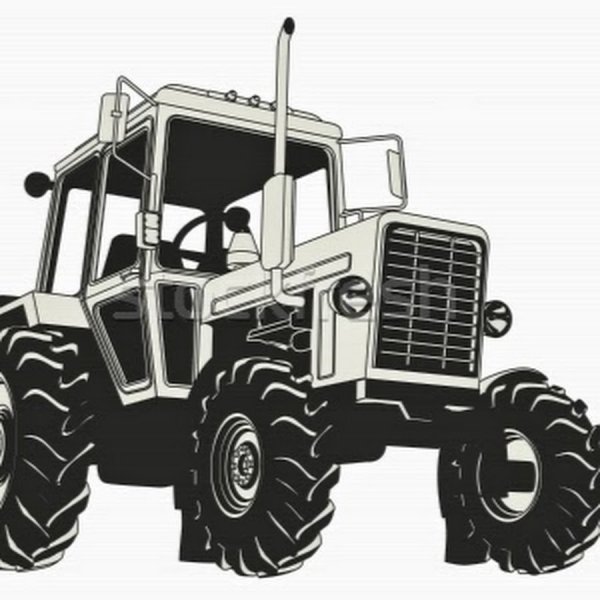 Трактор эмблема