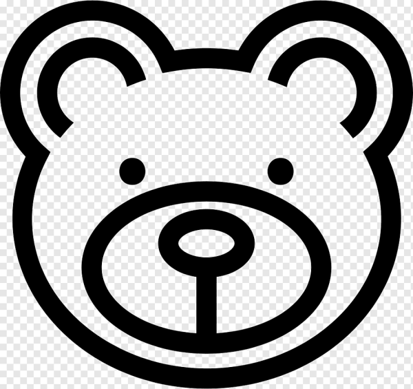 Медведь значок