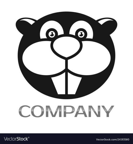 Логотип с бобром