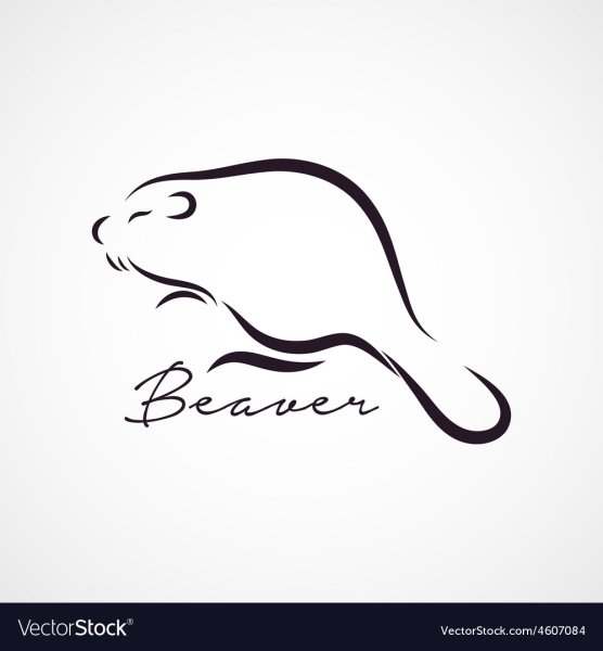 Стилизованный бобер