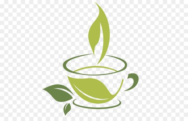 Стилизованный чайный лист