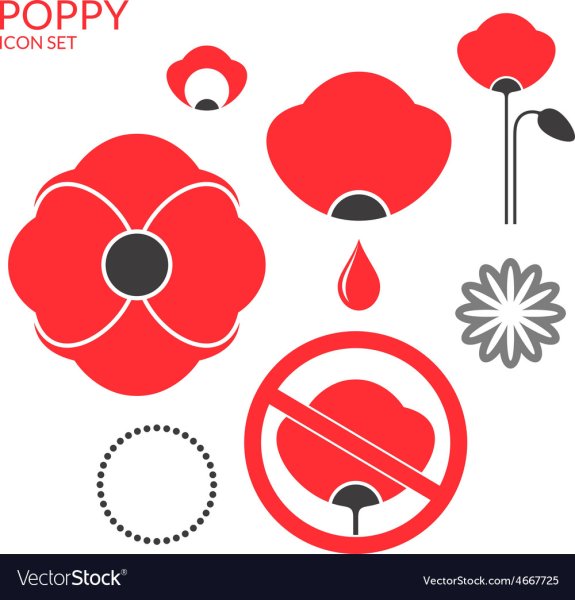 Цветок мака символ
