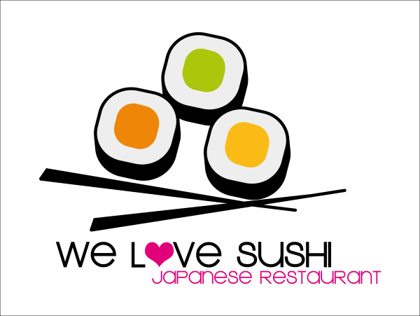 Логотип суши роллы