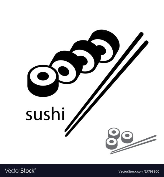 Роллы черно белые