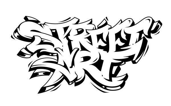 Надписи в стиле гетто