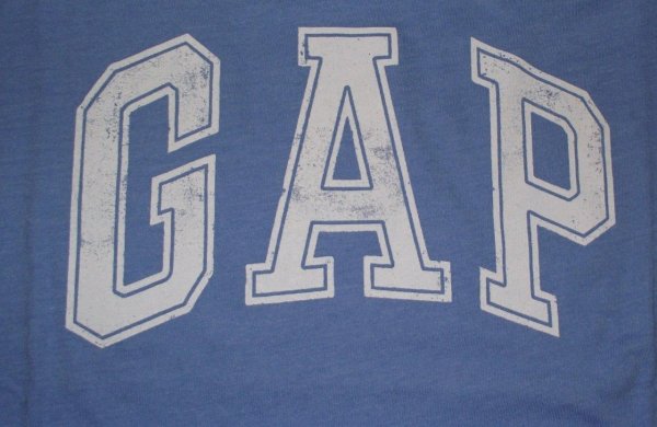 Шрифт фирмы gap