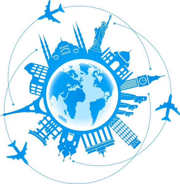 Логотип путешествия