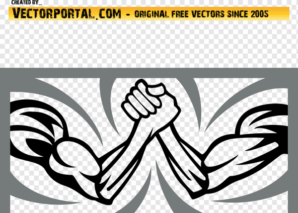 Армрестлинг вектор