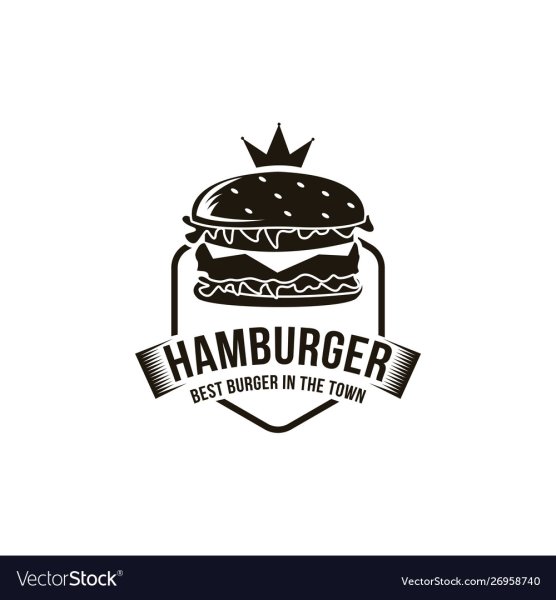 Бургер логотип вектор