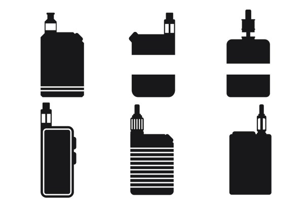 Электронная сигарета вектор
