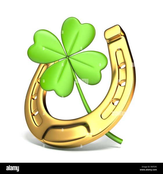 Четырехлистный Клевер с подковой