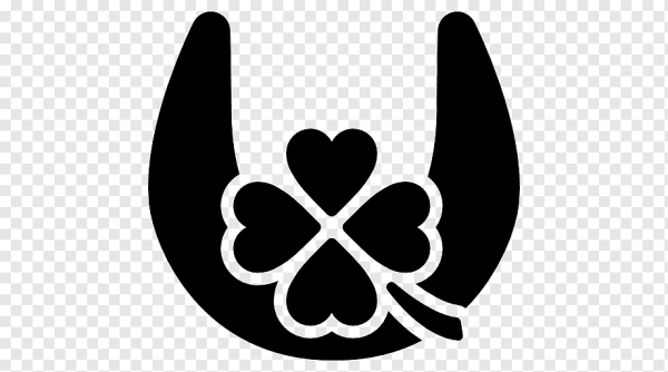 Черный Клевер четырехлистник