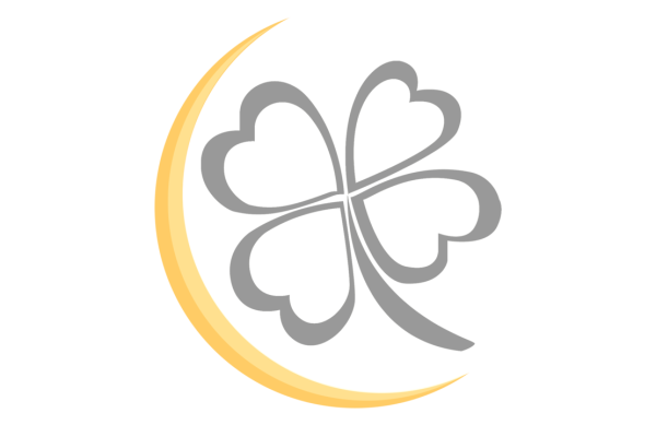 Логотип Клевер четырехлистный