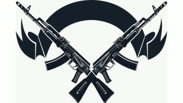 АКМ автомат вектор