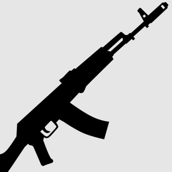 АК 47 значок