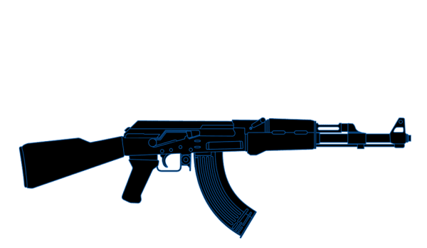 Автомат Калашникова вектор