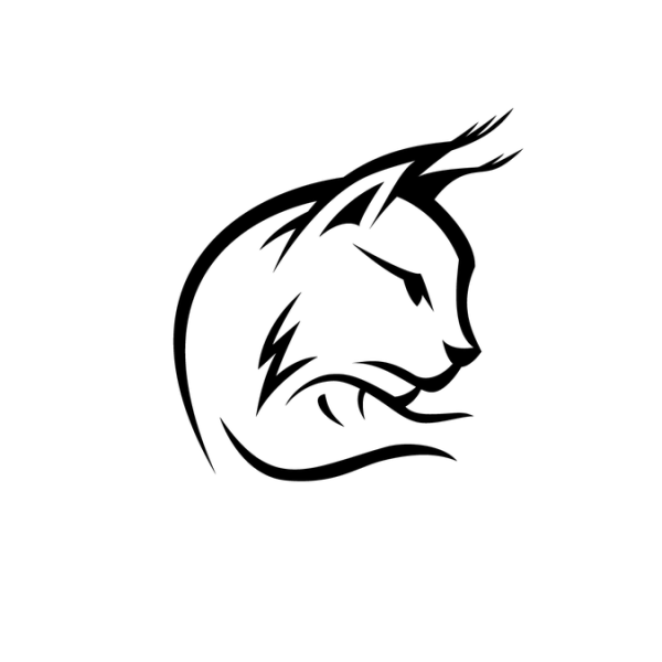 Рысь силуэт