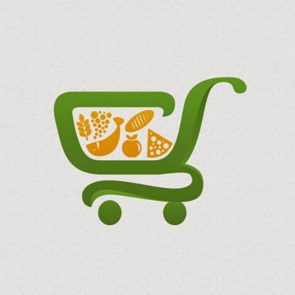Логотип магазина продуктов