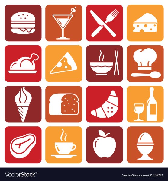 Пиктограммы продуктов