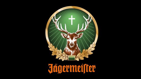 Логотип Jagermeister флюрисцйет