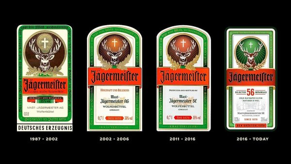 Егермейстер 1934 этикетка