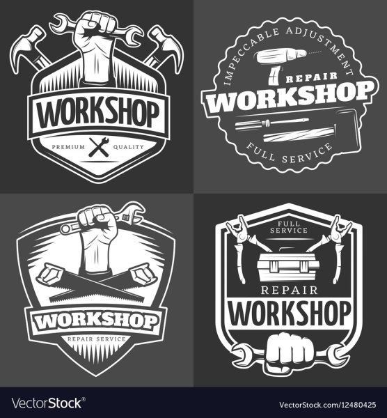 Шаблон для эмблемы мастерской