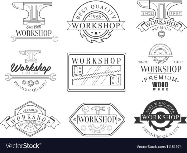Логотип мастерской по дереву и металлу