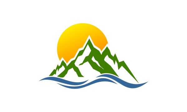 Эмблемы с изображением гор