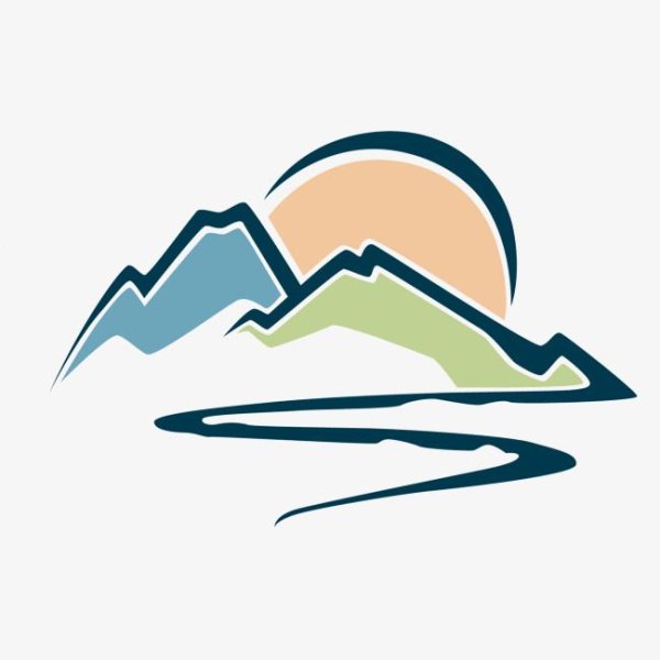 Логотип турфирмы горы