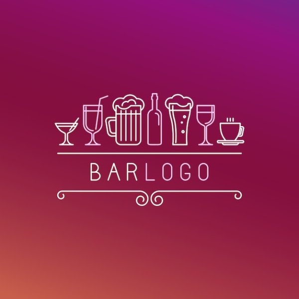 Молочный бар логотипы