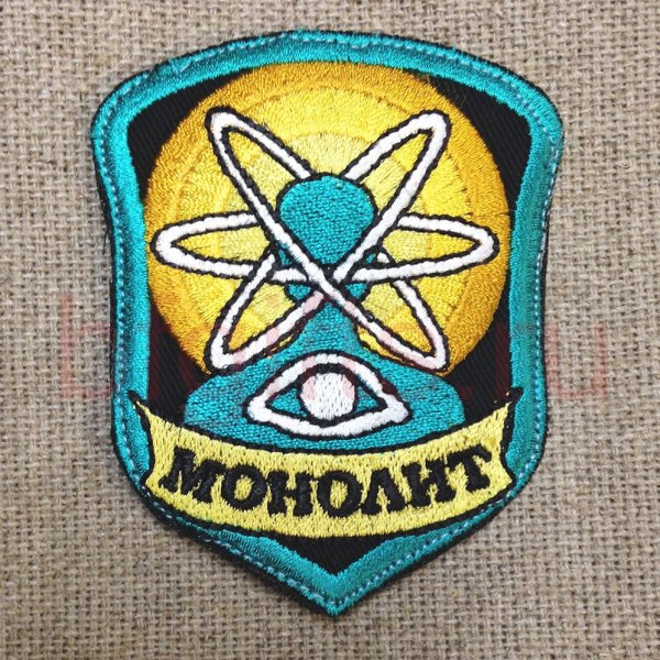Монолит сталкер нашивка