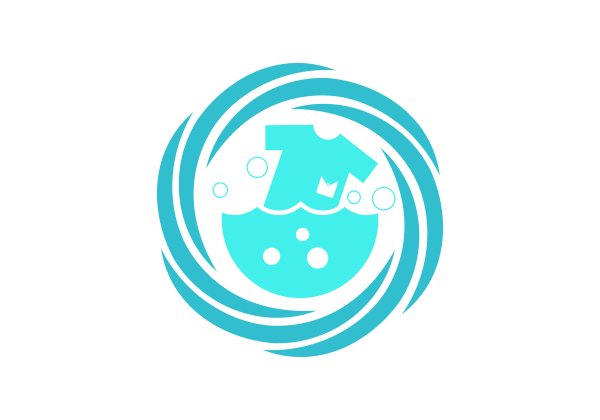 Прачечная логотип