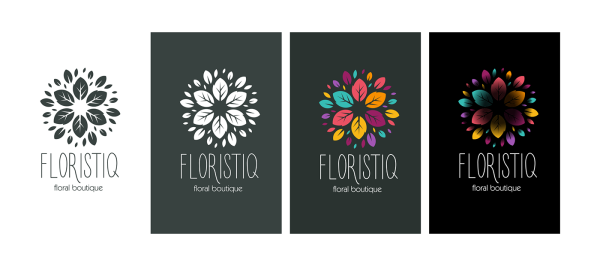 Логотип цветок