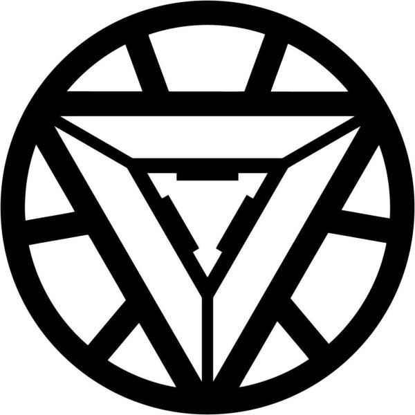 Надпись Айронмен логотип