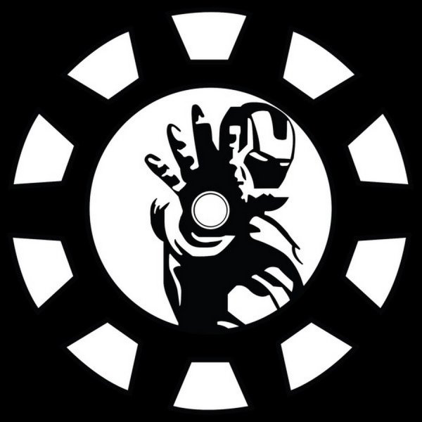 Реактор Тони Старка вектор